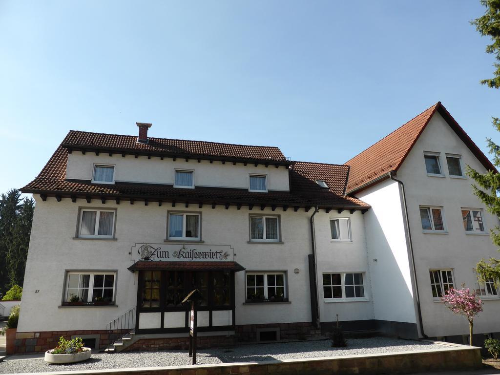 Zum Kaiserwirt Heppenheim (Bergstrasse) Exterior foto